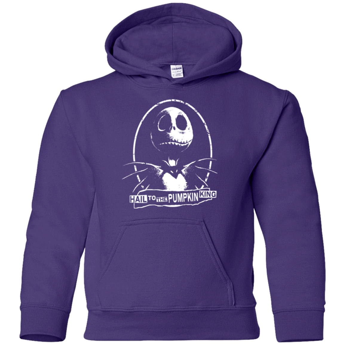 Sweatshirts Purple / YS Hail To The King Youth Hoodie
