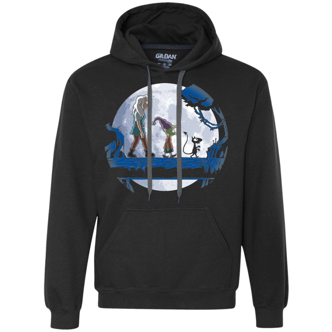 Sweatshirts Black / S Hakuna Matata Princess Premium Fleece Hoodie