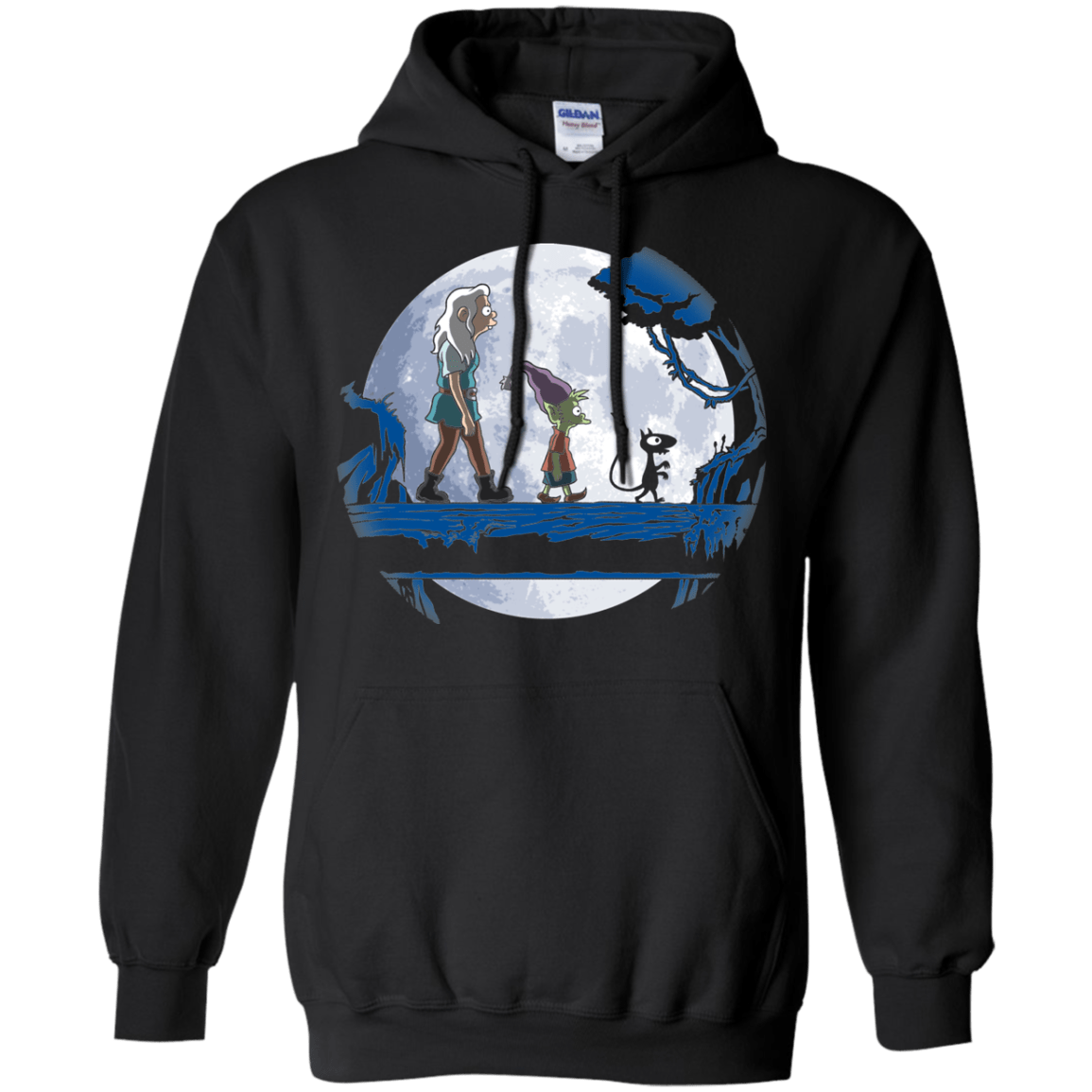 Sweatshirts Black / S Hakuna Matata Princess Pullover Hoodie