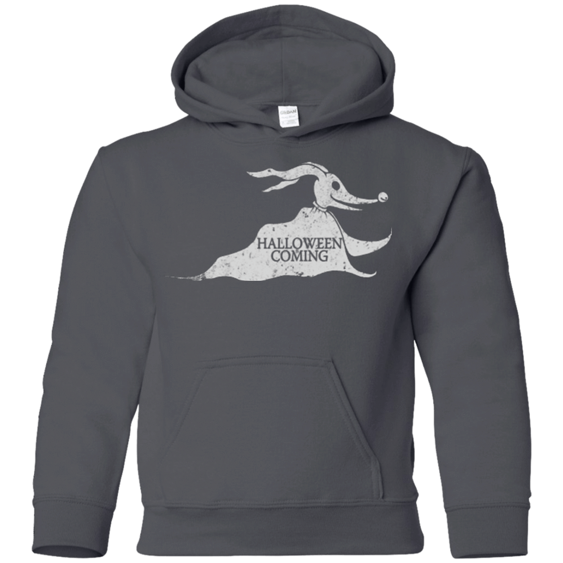 Sweatshirts Charcoal / YS Halloween Is Coming Youth Hoodie