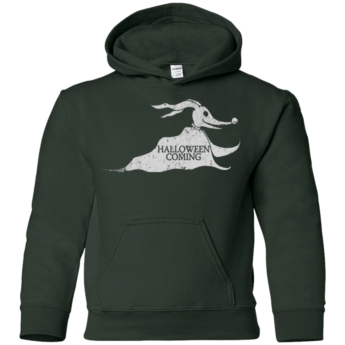 Sweatshirts Forest Green / YS Halloween Is Coming Youth Hoodie