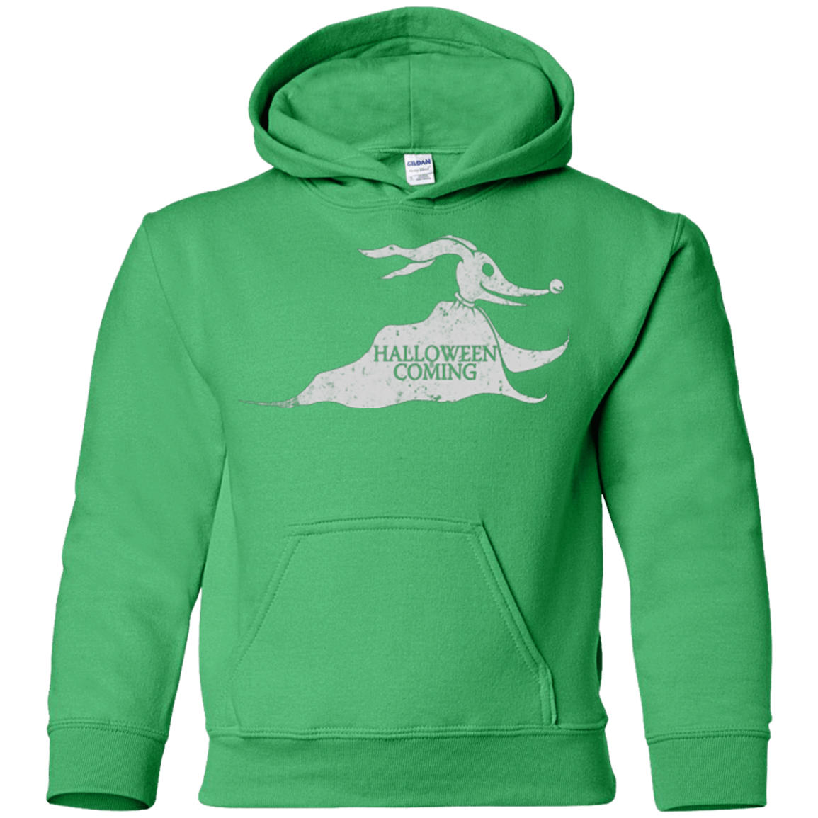 Sweatshirts Irish Green / YS Halloween Is Coming Youth Hoodie