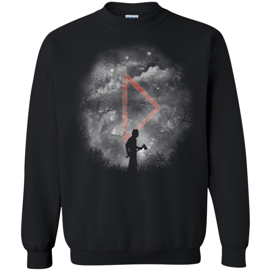 Sweatshirts Black / Small Halloween Night Crewneck Sweatshirt
