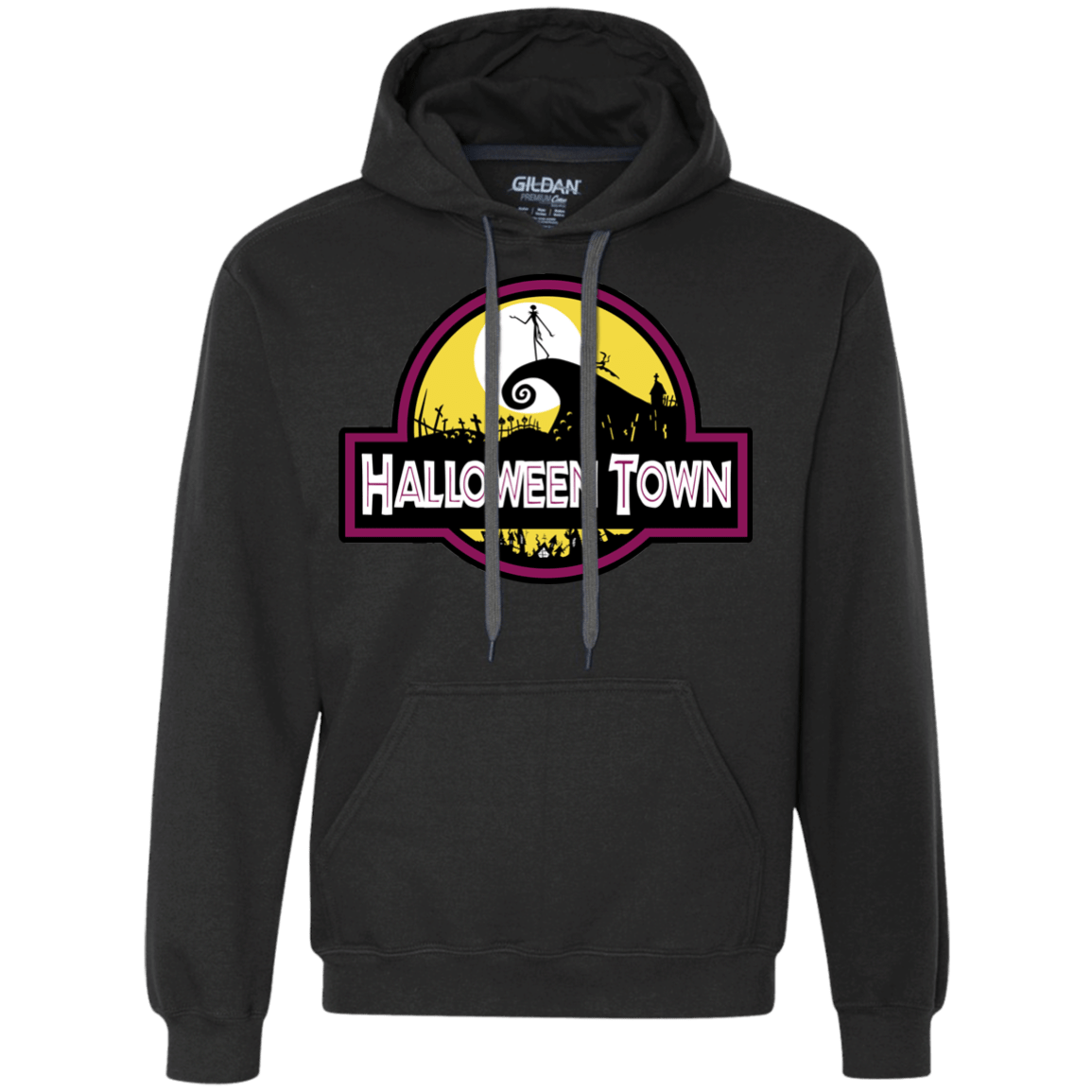Sweatshirts Black / S Halloween Town Premium Fleece Hoodie