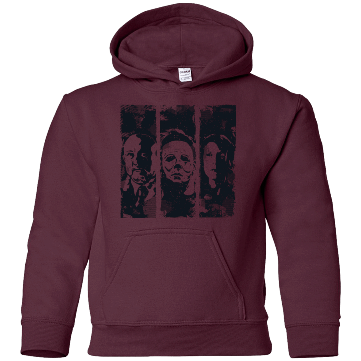 Sweatshirts Maroon / YS HALLOWEEN Youth Hoodie