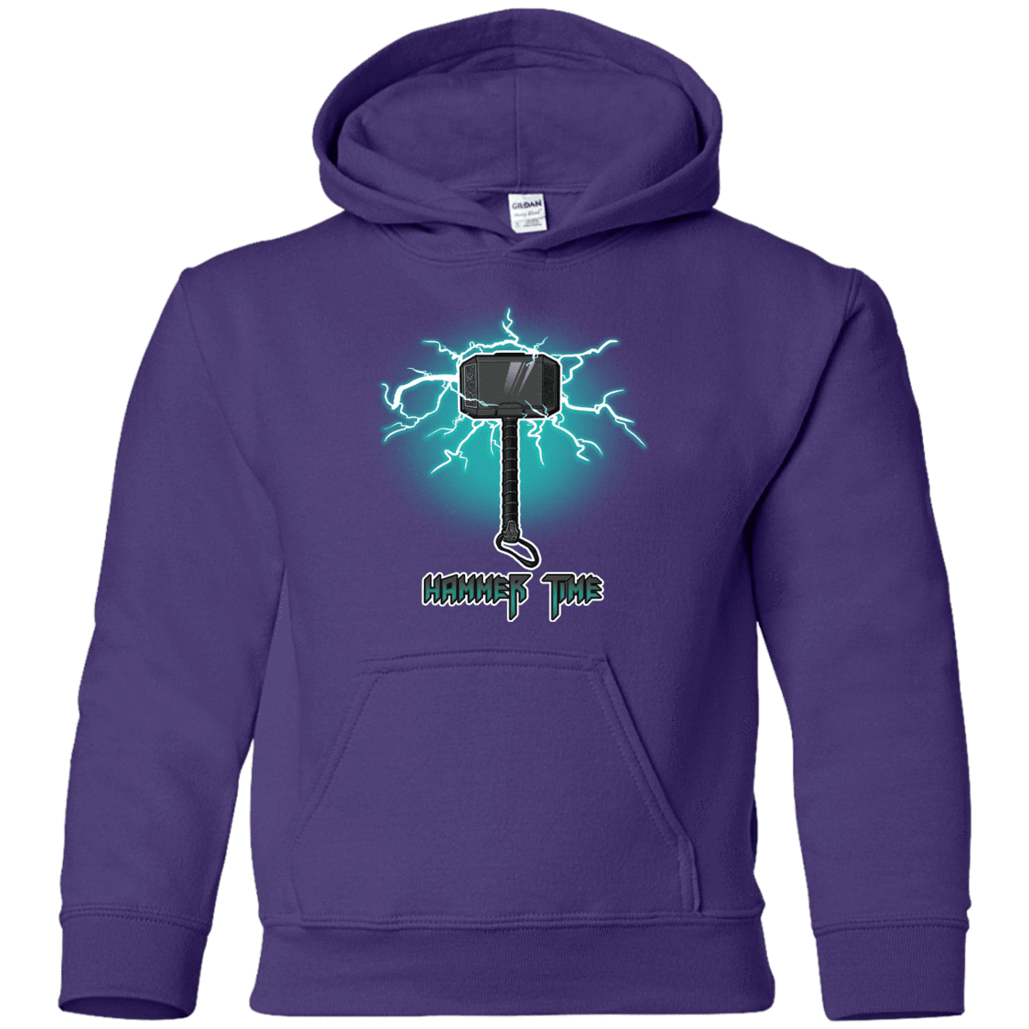 Sweatshirts Purple / YS Hammer Time Youth Hoodie