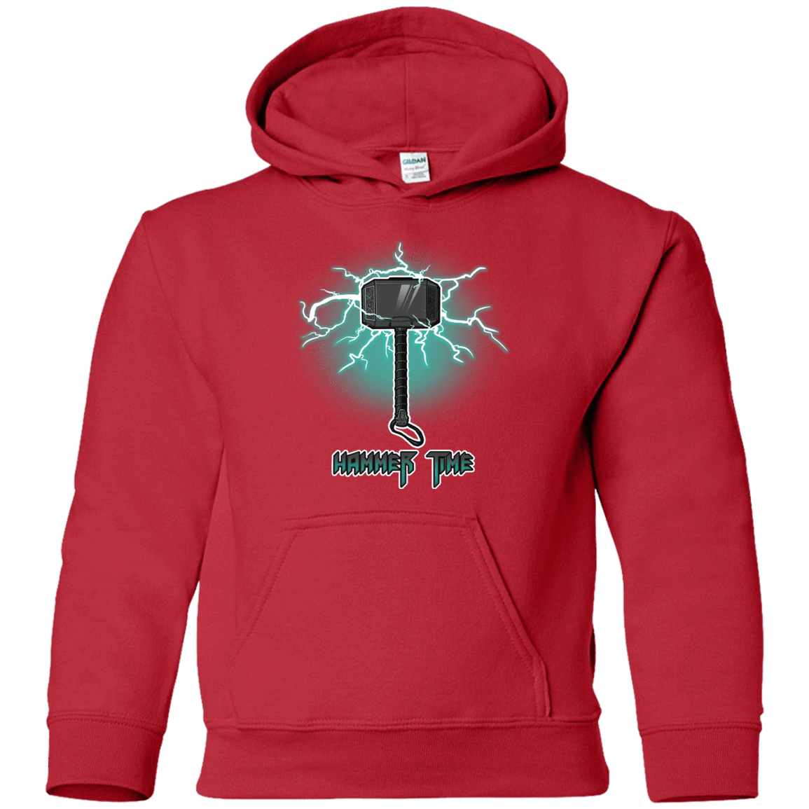 Sweatshirts Red / YS Hammer Time Youth Hoodie