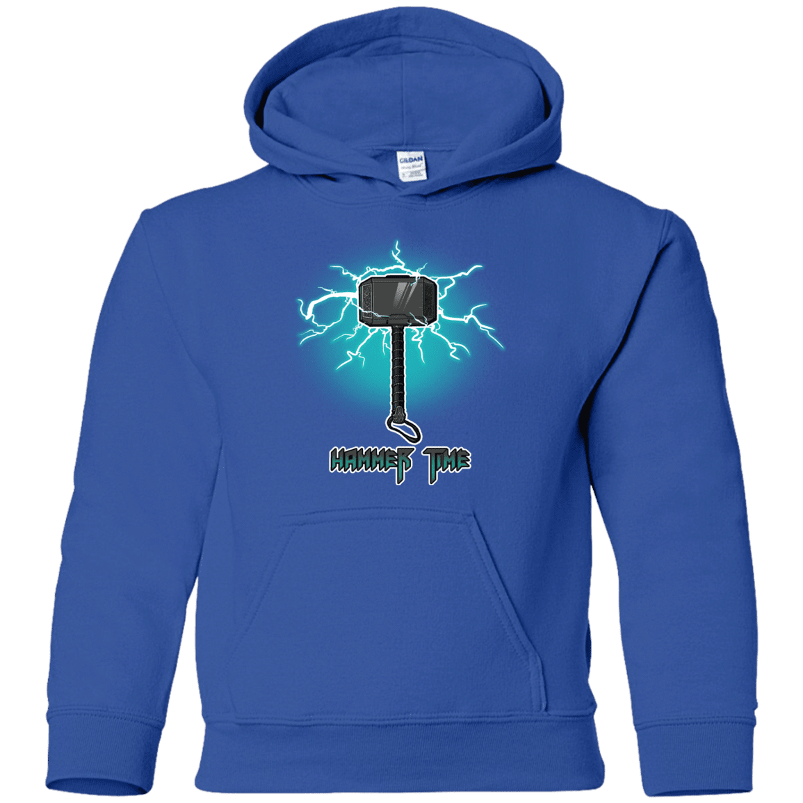 Sweatshirts Royal / YS Hammer Time Youth Hoodie