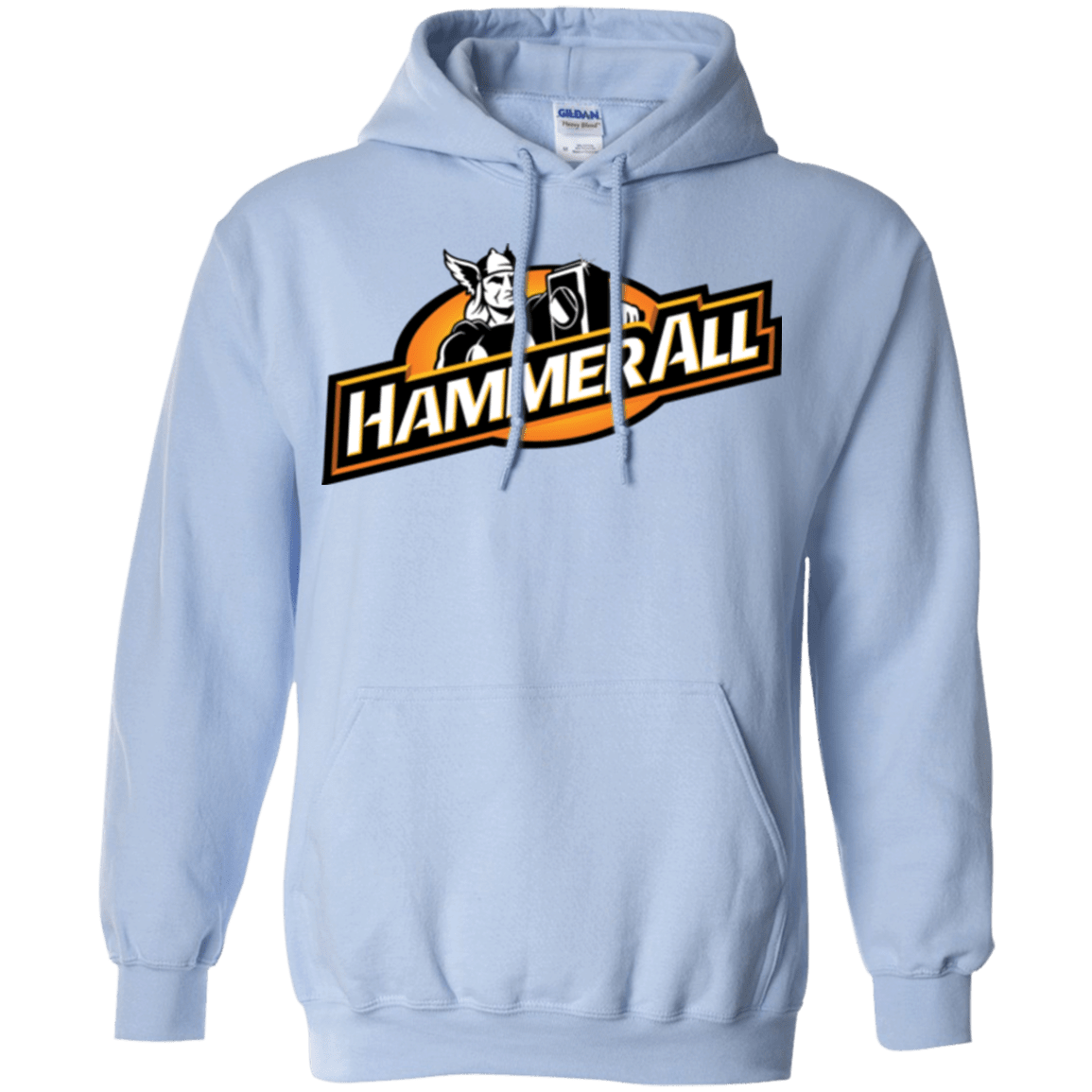 Sweatshirts Light Blue / Small Hammerall Pullover Hoodie