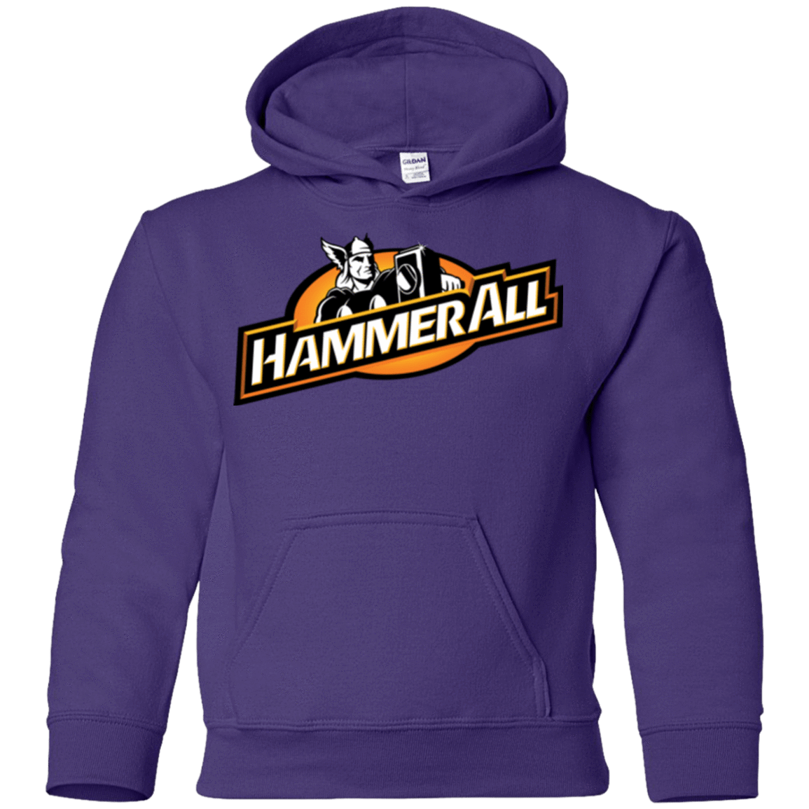 Sweatshirts Purple / YS Hammerall Youth Hoodie
