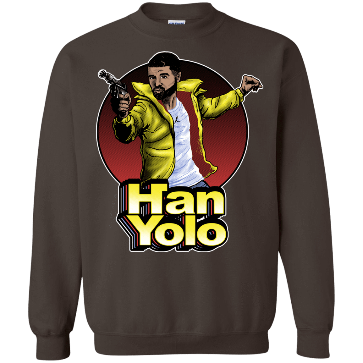 Sweatshirts Dark Chocolate / S Han Yolo Crewneck Sweatshirt