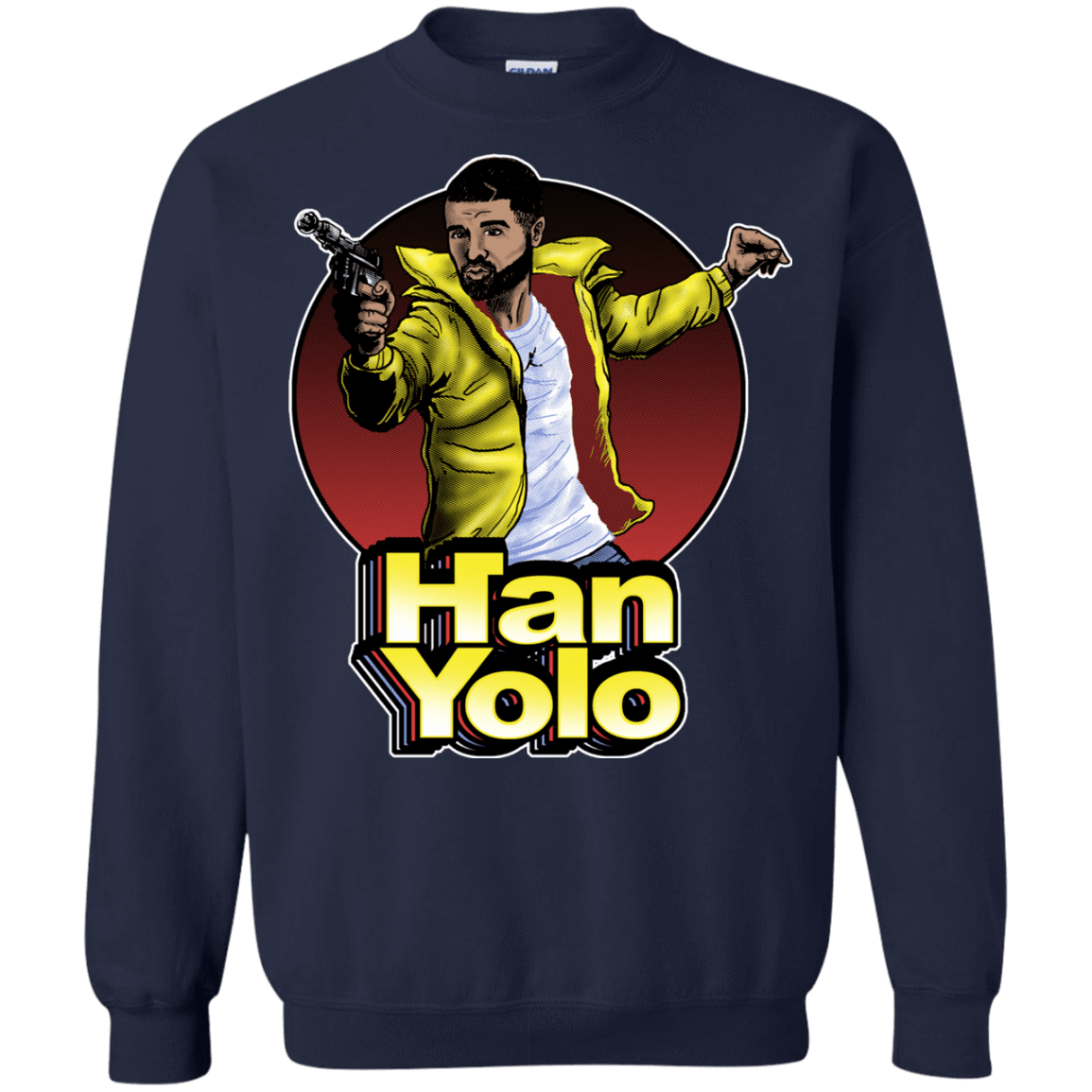 Sweatshirts Navy / S Han Yolo Crewneck Sweatshirt