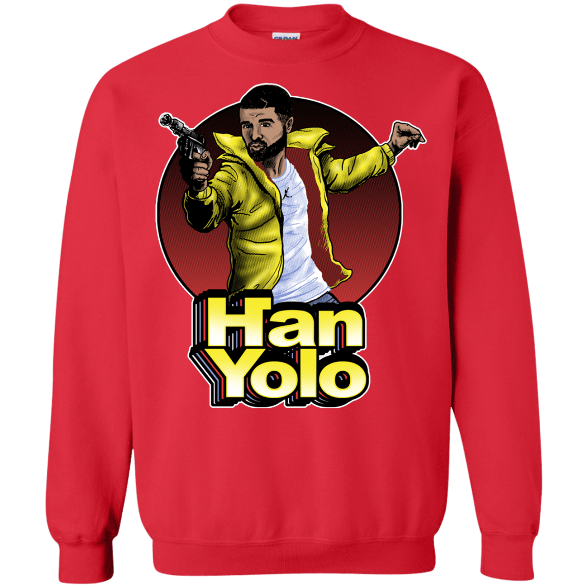 Sweatshirts Red / S Han Yolo Crewneck Sweatshirt