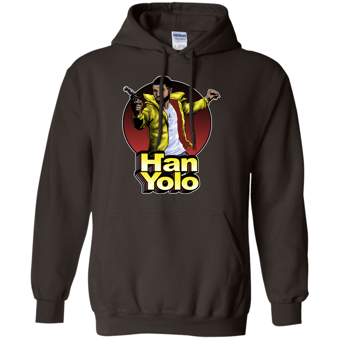 Sweatshirts Dark Chocolate / S Han Yolo Pullover Hoodie
