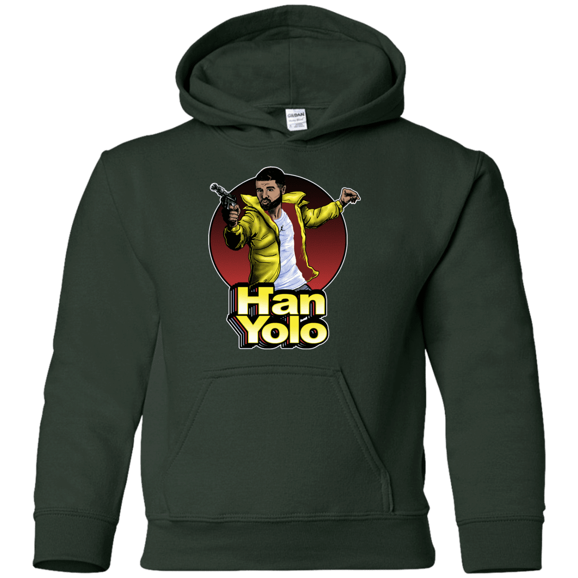 Sweatshirts Forest Green / YS Han Yolo Youth Hoodie