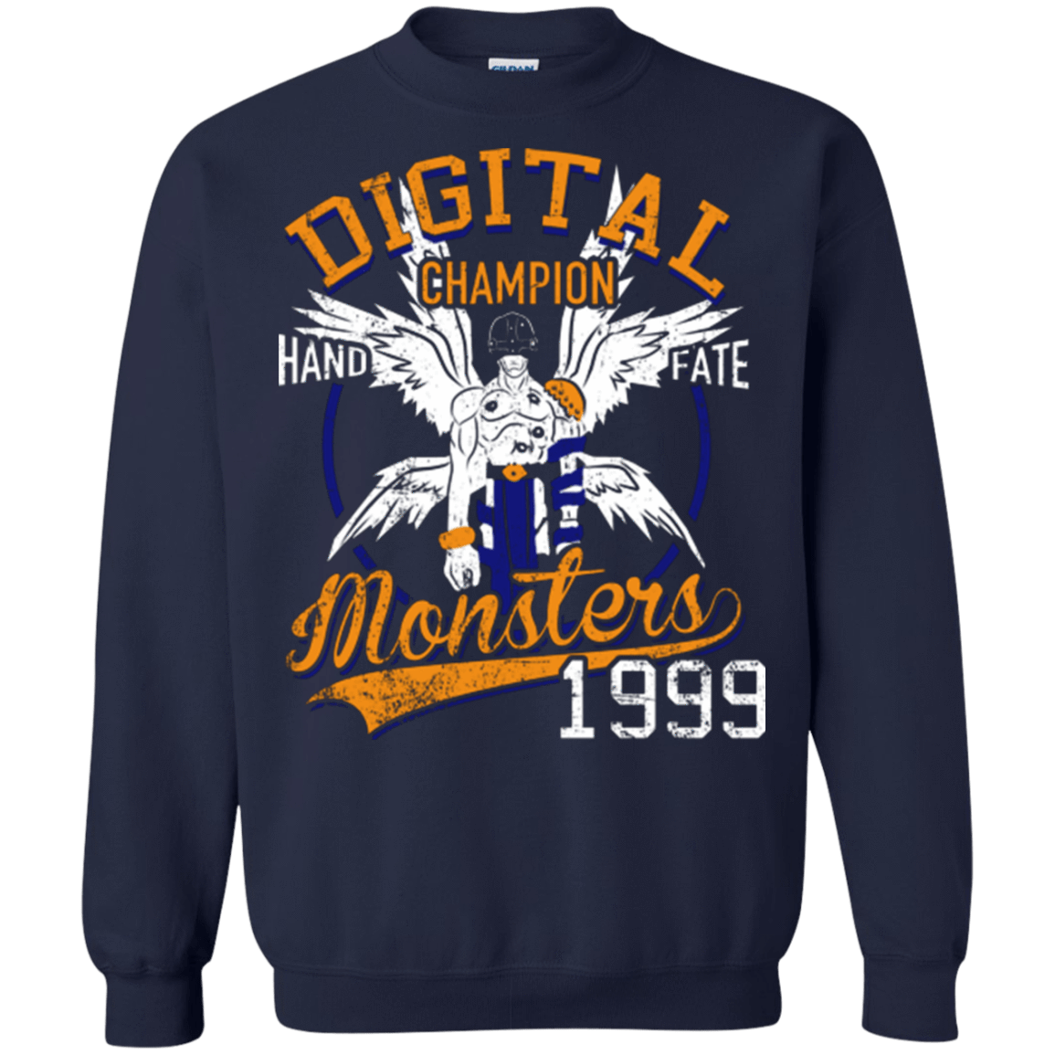 Sweatshirts Navy / Small HAND OF FATE Crewneck Sweatshirt