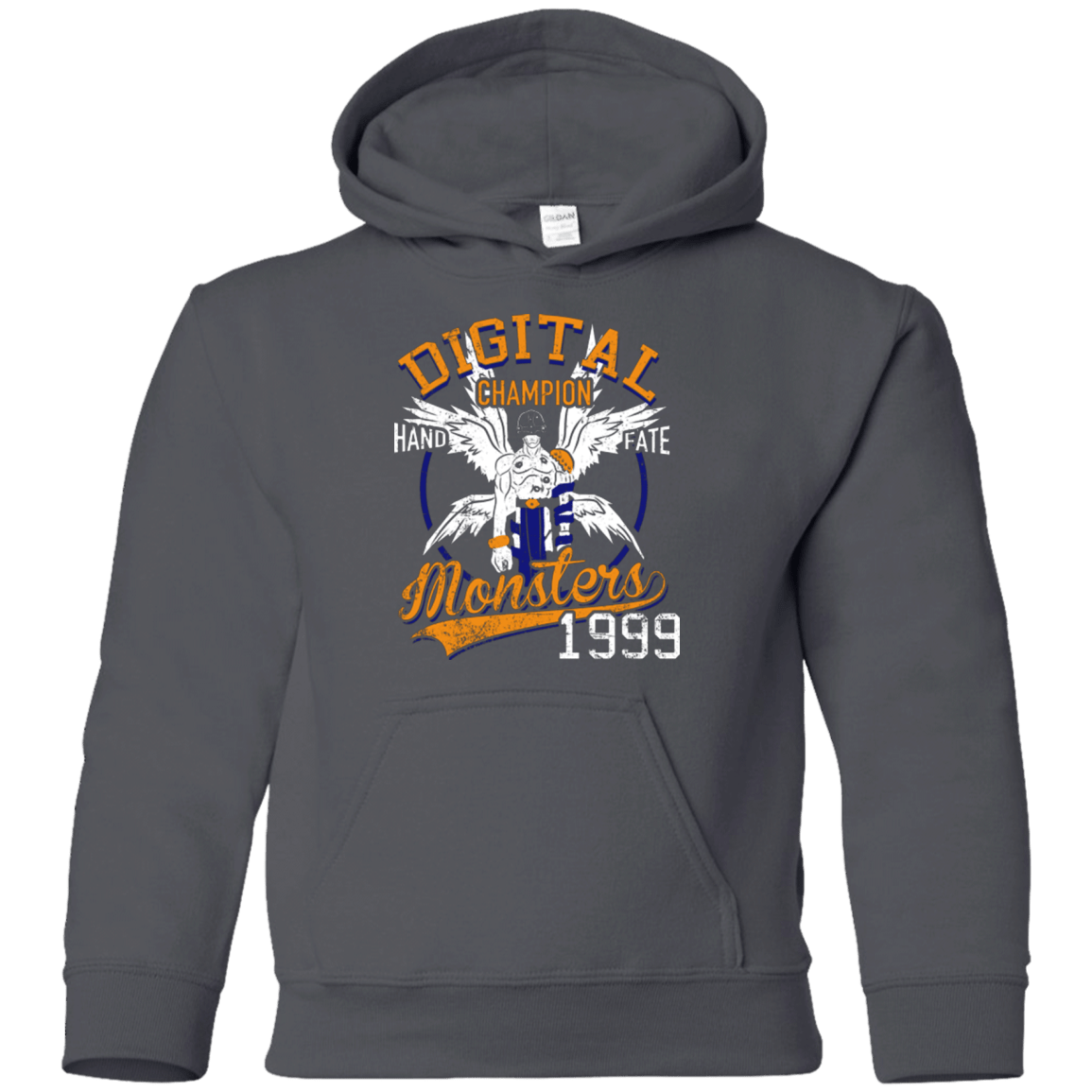 Sweatshirts Charcoal / YS HAND OF FATE Youth Hoodie