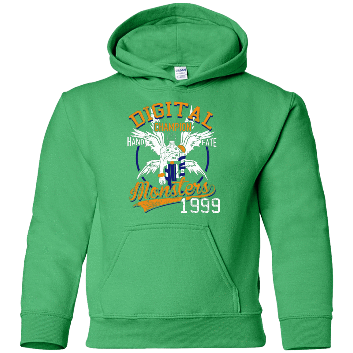 Sweatshirts Irish Green / YS HAND OF FATE Youth Hoodie