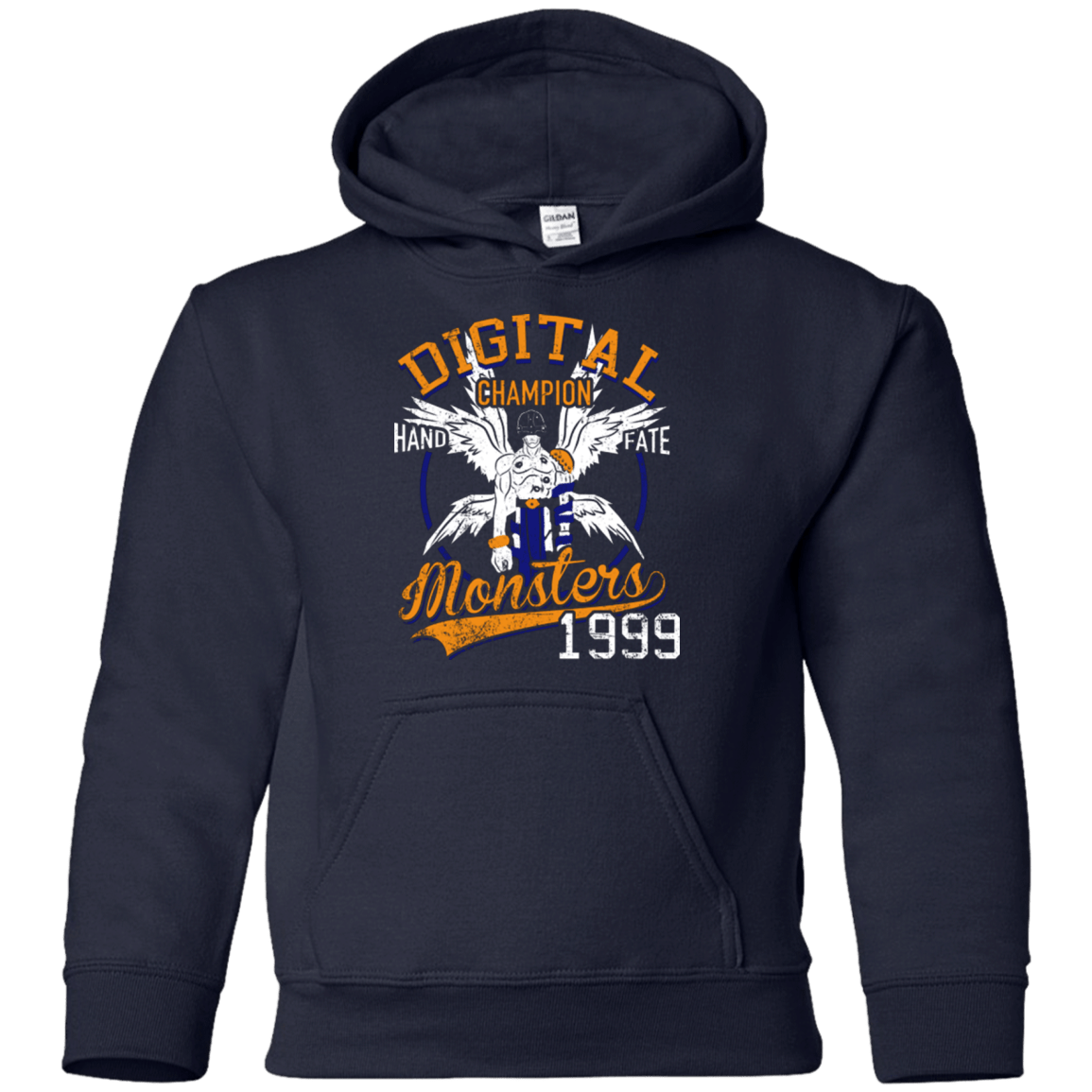 Sweatshirts Navy / YS HAND OF FATE Youth Hoodie