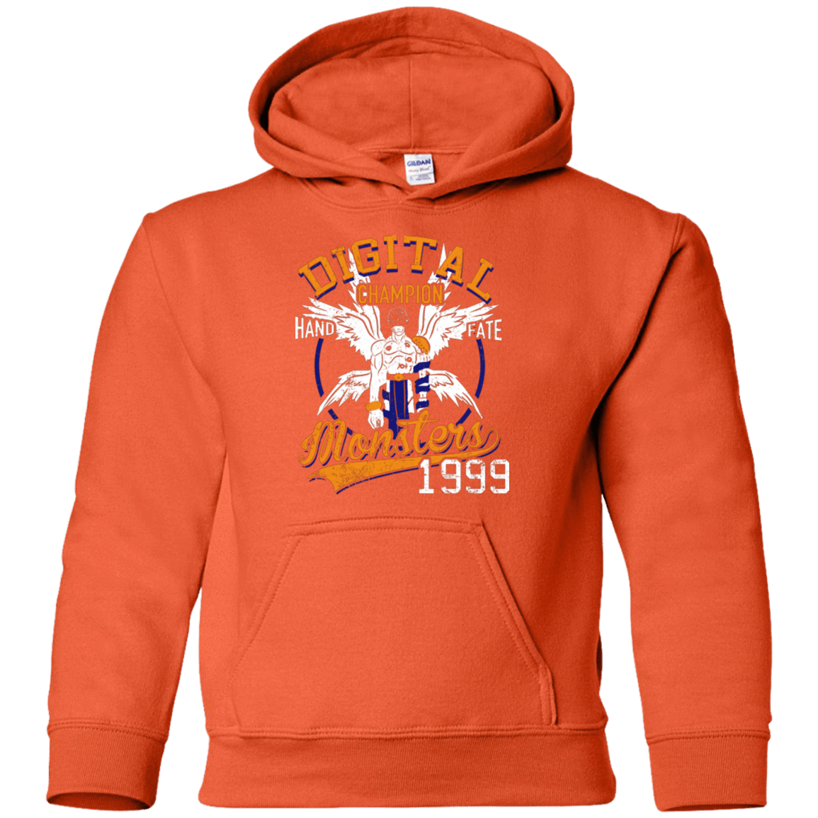 Sweatshirts Orange / YS HAND OF FATE Youth Hoodie