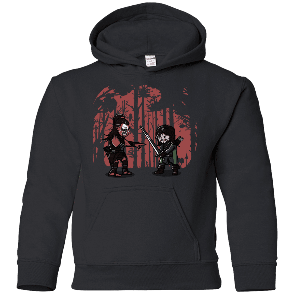 Sweatshirts Black / YS Hands Youth Hoodie