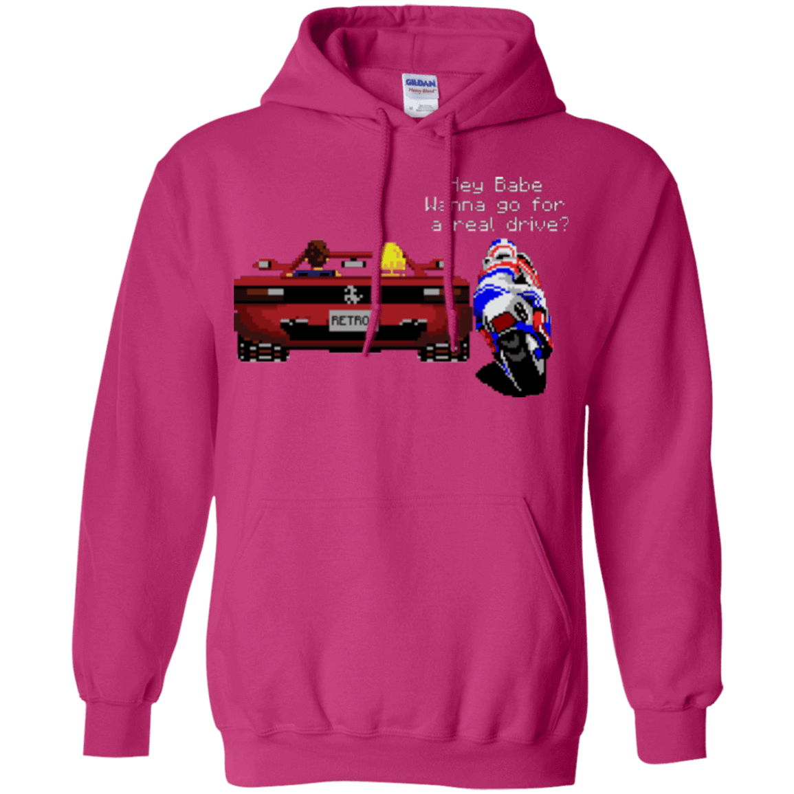 Sweatshirts Heliconia / Small Hang On to Outrun Pullover Hoodie