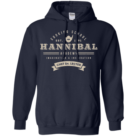 Sweatshirts Navy / S Hannibal Academy Pullover Hoodie