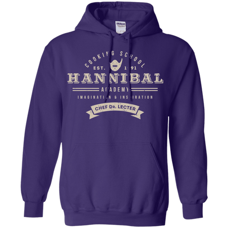 Sweatshirts Purple / S Hannibal Academy Pullover Hoodie