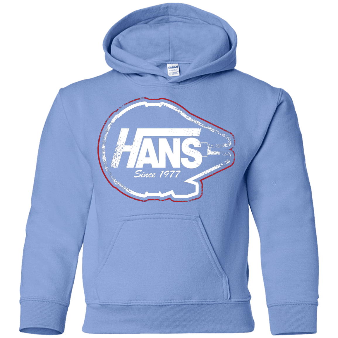 Sweatshirts Carolina Blue / YS Hans Youth Hoodie