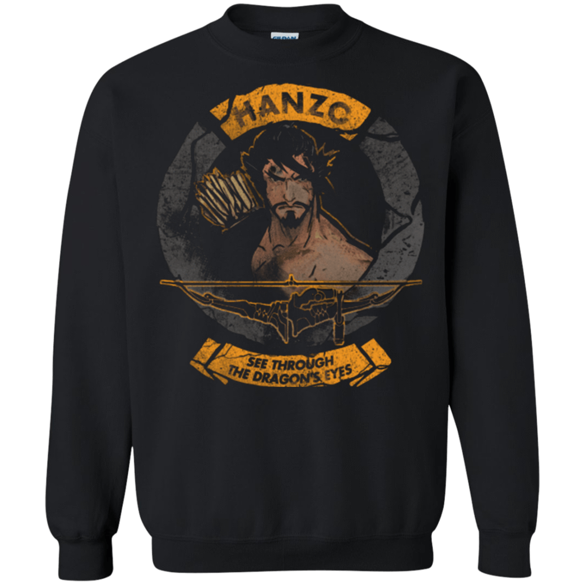 Sweatshirts Black / Small Hanzo Crewneck Sweatshirt