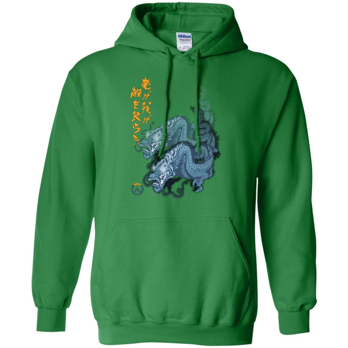 Sweatshirts Irish Green / Small Hanzo Pullover Hoodie