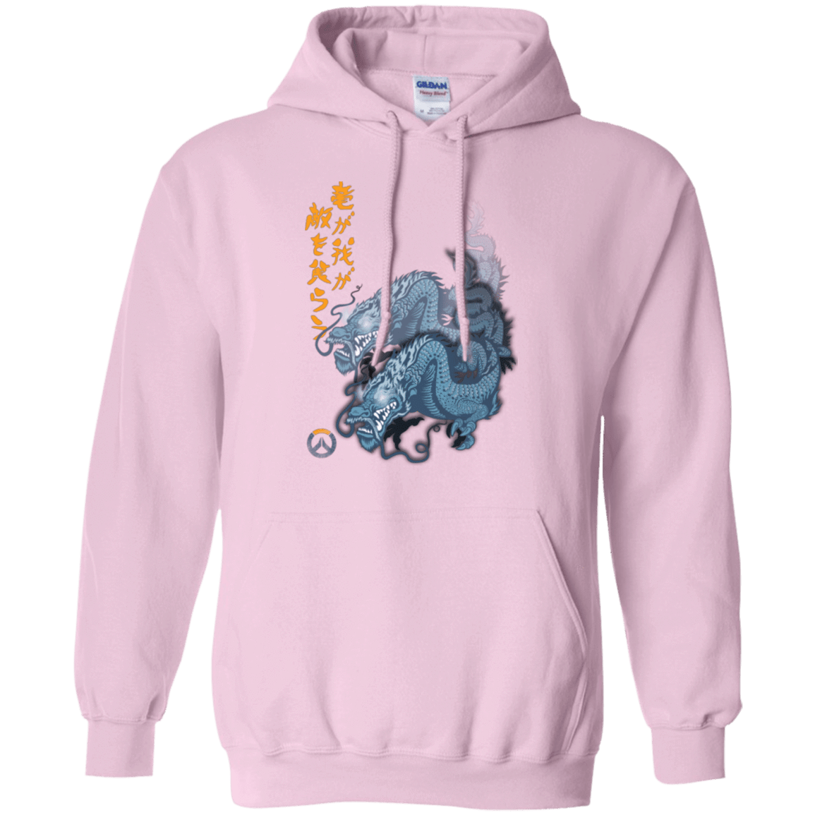 Sweatshirts Light Pink / Small Hanzo Pullover Hoodie