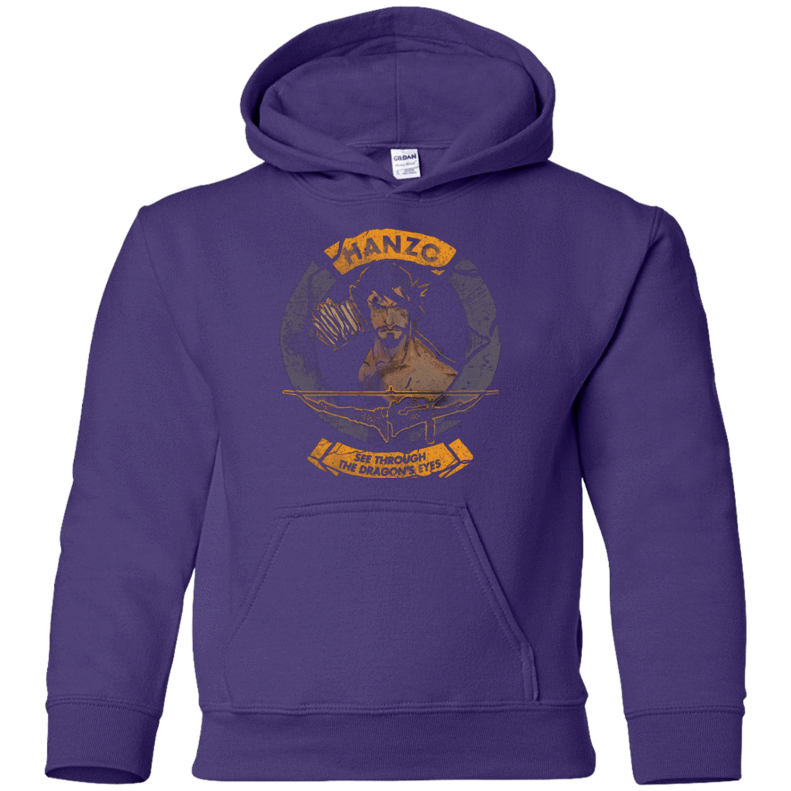 Sweatshirts Purple / YS Hanzo Youth Hoodie