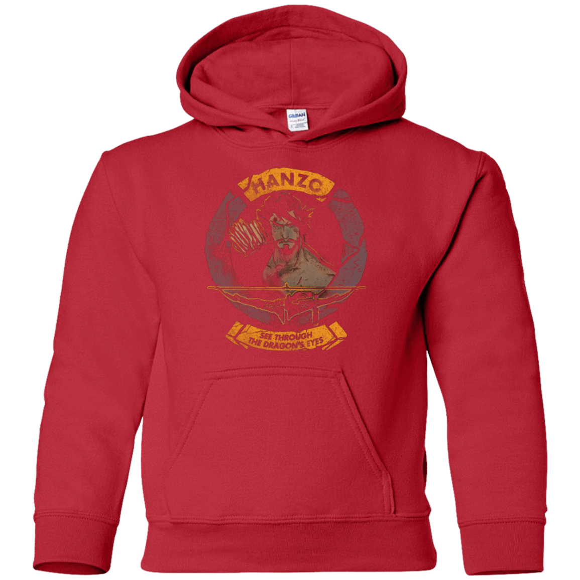 Sweatshirts Red / YS Hanzo Youth Hoodie