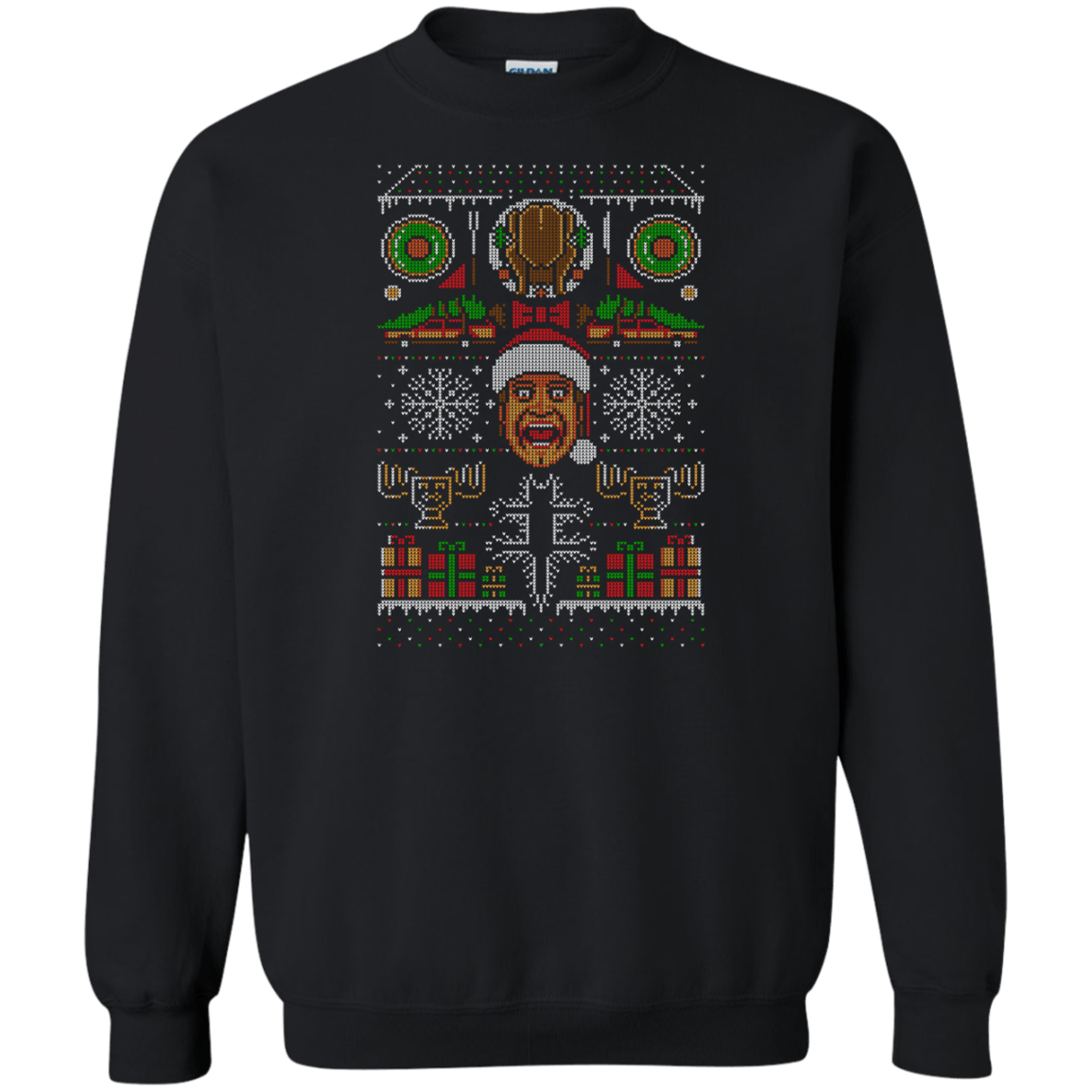 Sweatshirts Black / Small Hap Hap Happiest Christmas Crewneck Sweatshirt