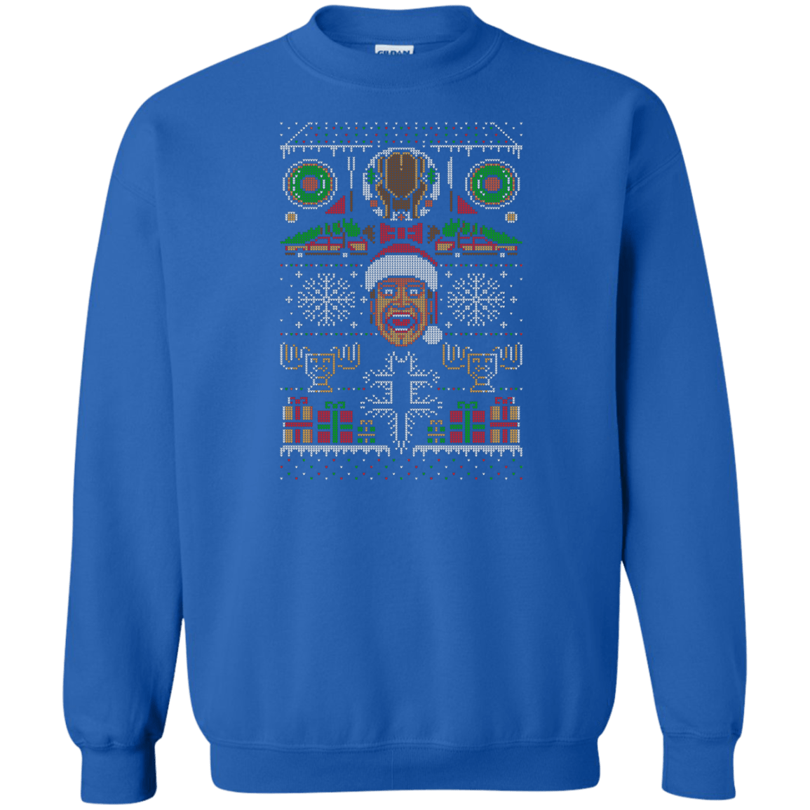 Sweatshirts Royal / Small Hap Hap Happiest Christmas Crewneck Sweatshirt
