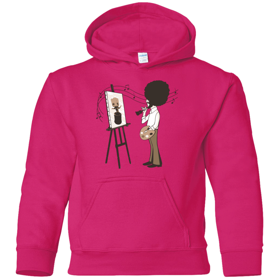 Sweatshirts Heliconia / YS Happy Little Tree Youth Hoodie