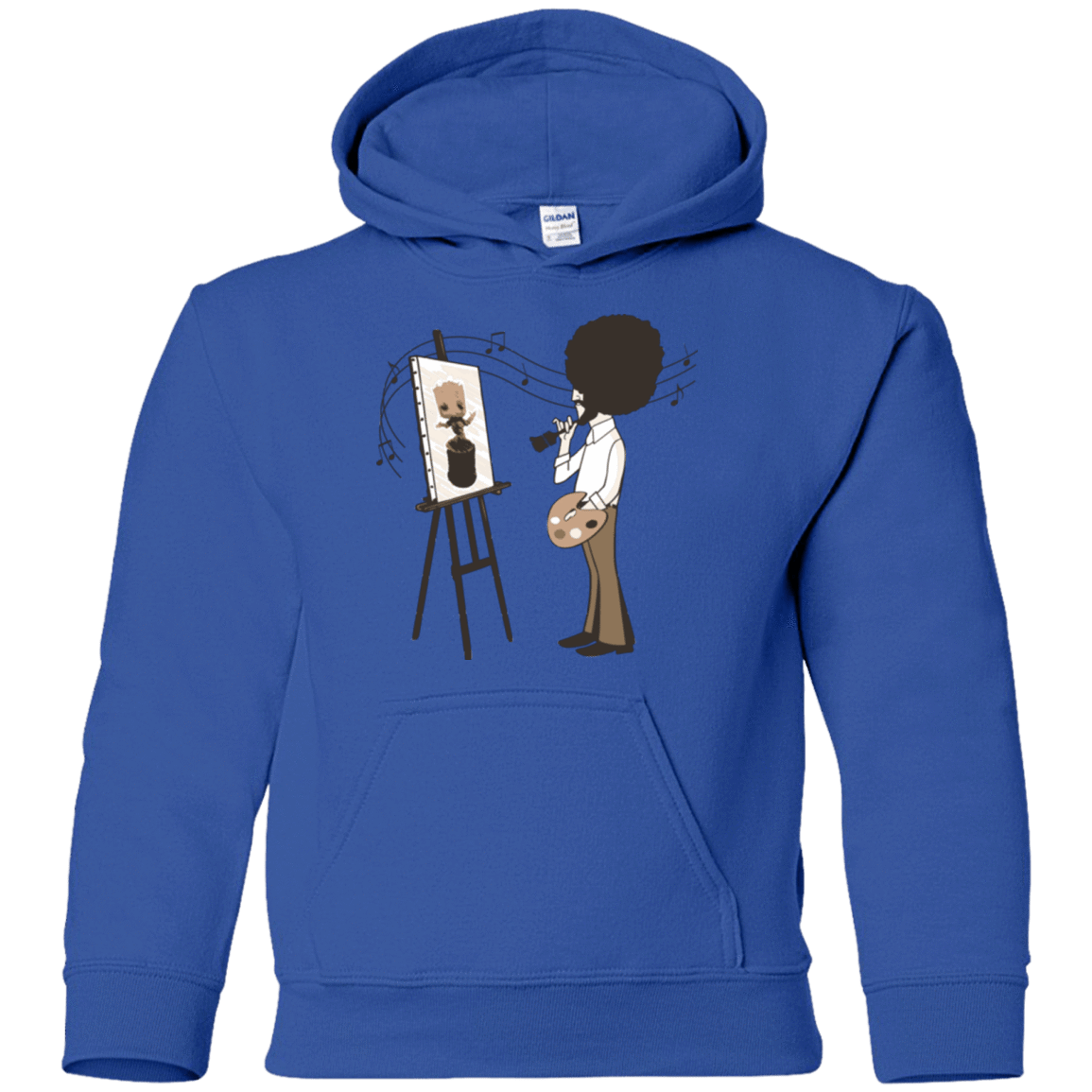 Sweatshirts Royal / YS Happy Little Tree Youth Hoodie