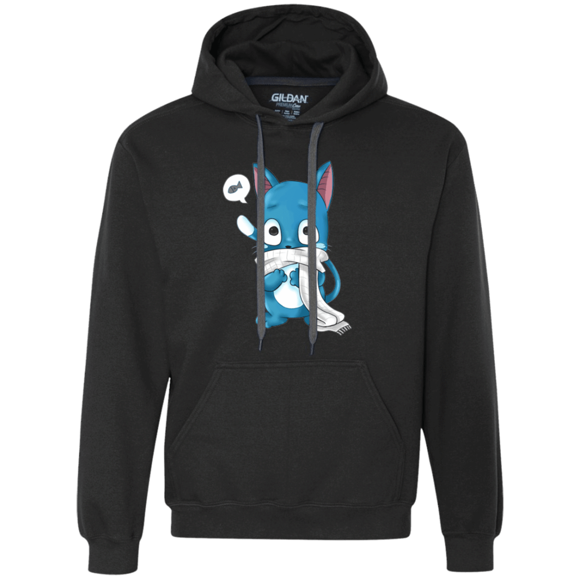 Sweatshirts Black / Small Happy Premium Fleece Hoodie