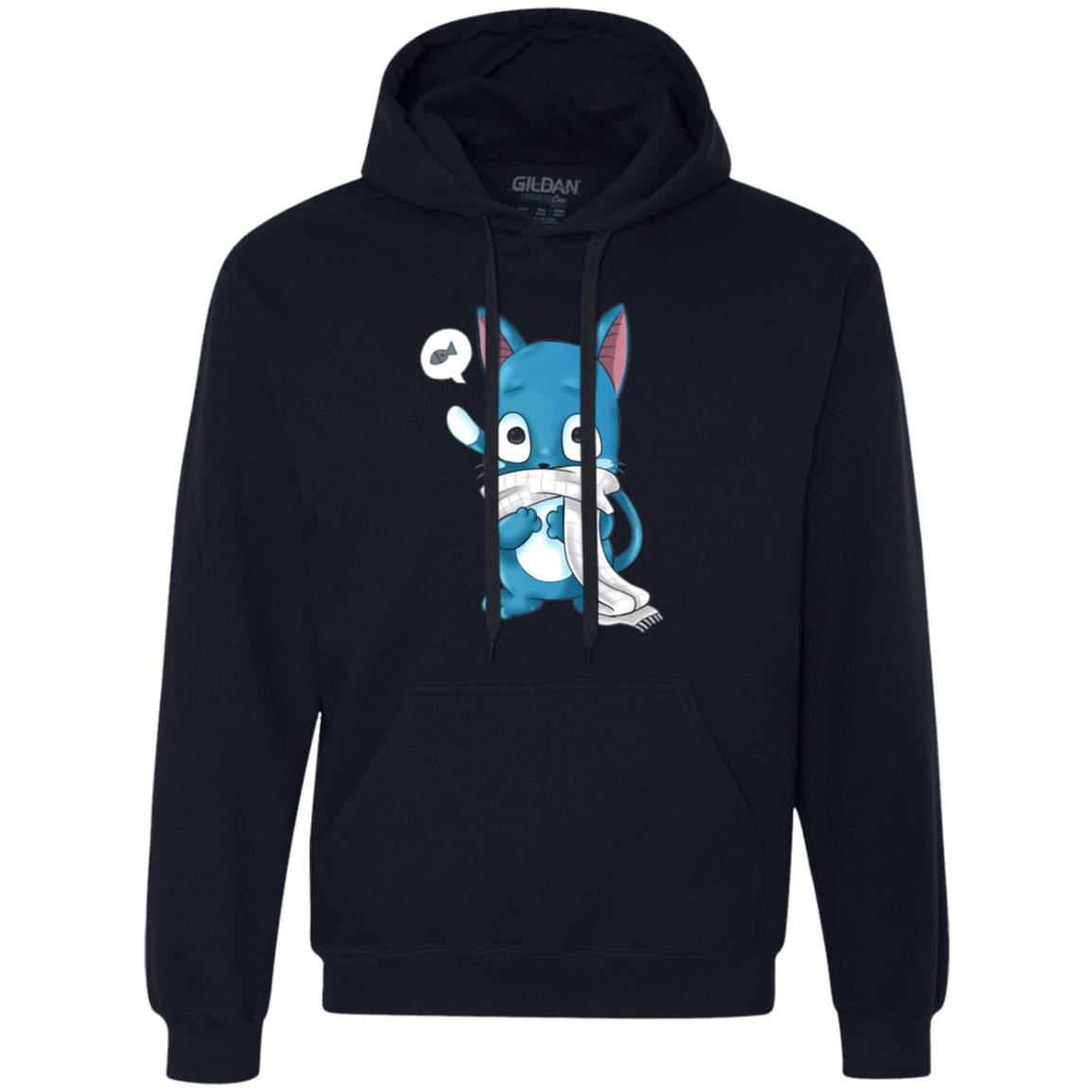 Sweatshirts Navy / Small Happy Premium Fleece Hoodie