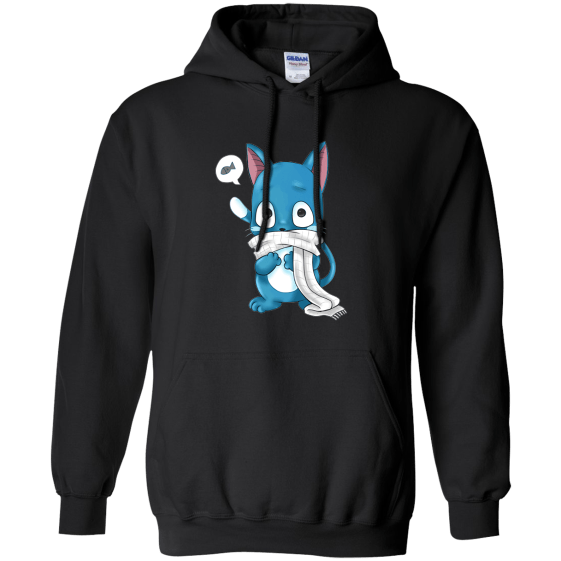 Sweatshirts Black / Small Happy Pullover Hoodie