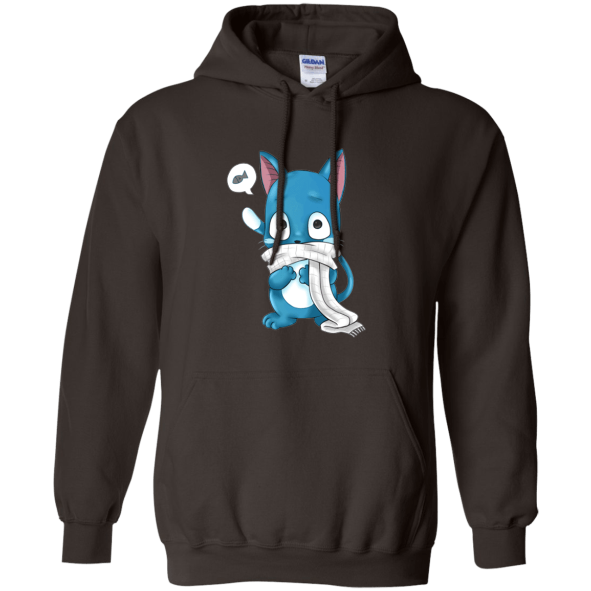 Sweatshirts Dark Chocolate / Small Happy Pullover Hoodie