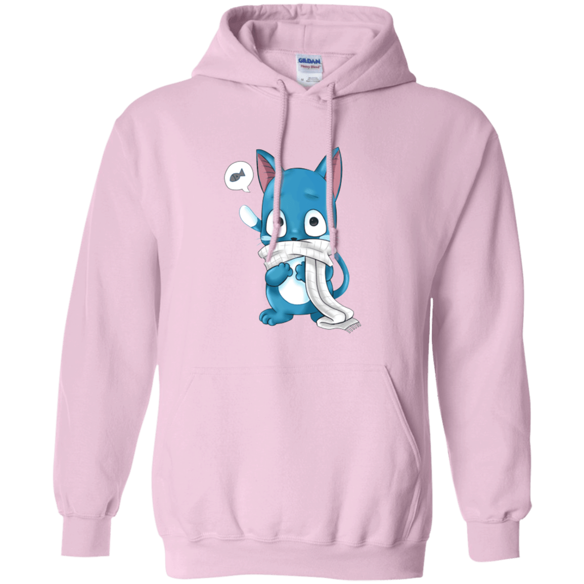 Sweatshirts Light Pink / Small Happy Pullover Hoodie
