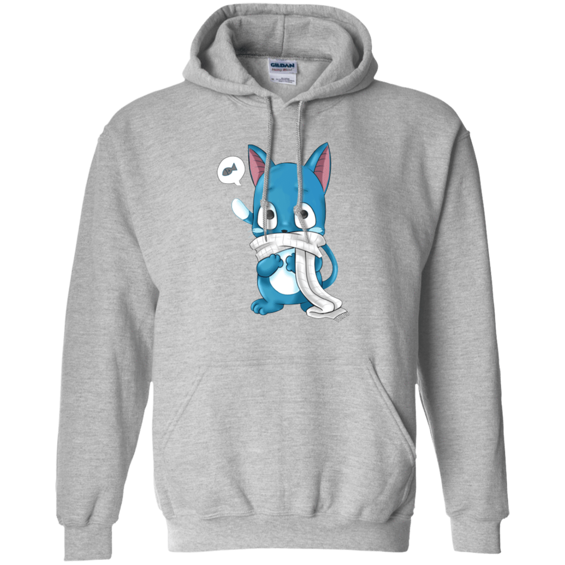 Sweatshirts Sport Grey / Small Happy Pullover Hoodie