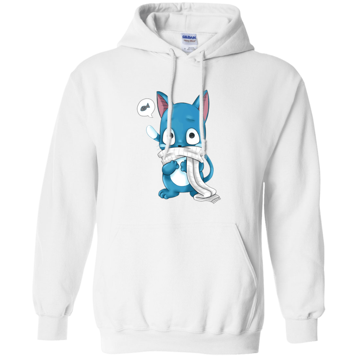 Sweatshirts White / Small Happy Pullover Hoodie