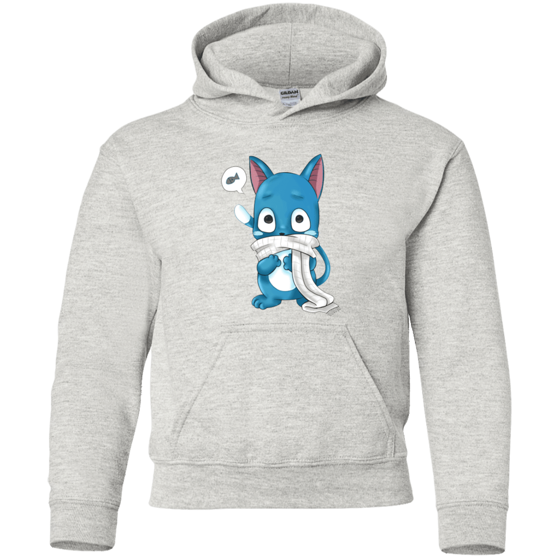 Sweatshirts Ash / YS Happy Youth Hoodie