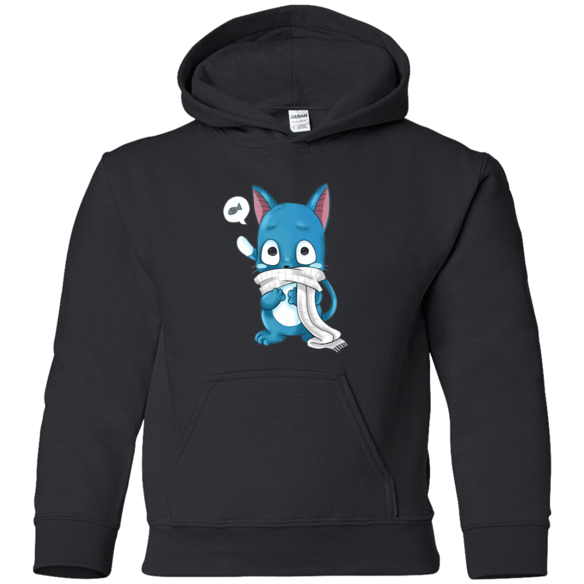 Sweatshirts Black / YS Happy Youth Hoodie