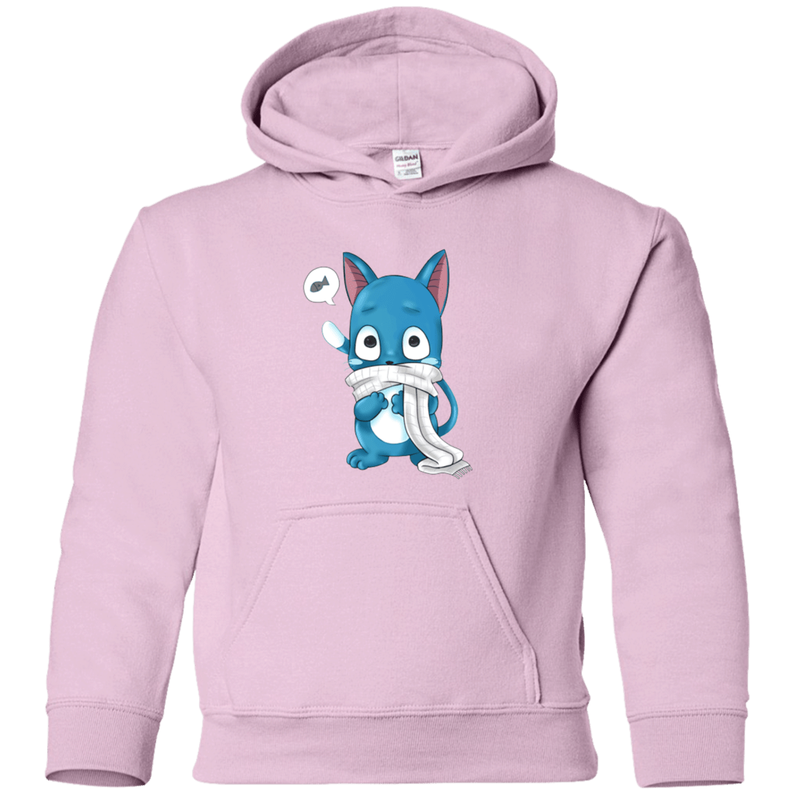 Sweatshirts Light Pink / YS Happy Youth Hoodie