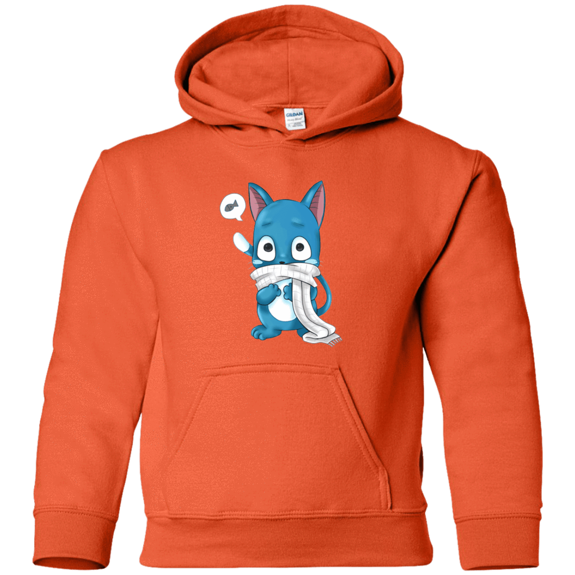 Sweatshirts Orange / YS Happy Youth Hoodie