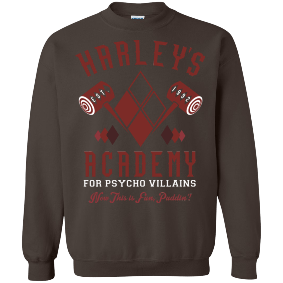 Sweatshirts Dark Chocolate / Small Harley's Academy Crewneck Sweatshirt